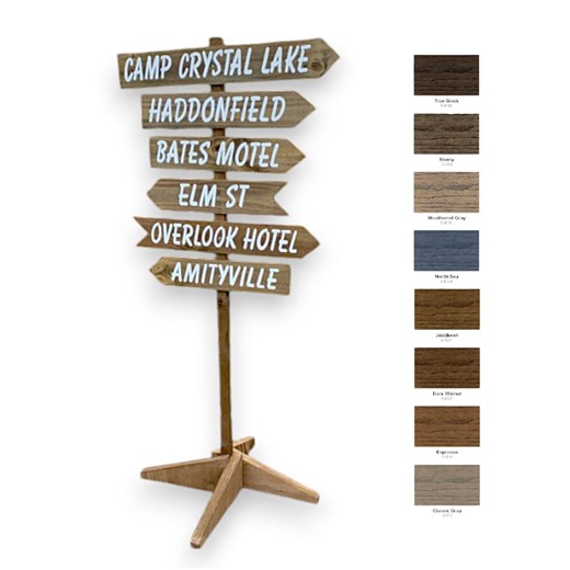 Personalized Directional Sign Post, Wood Wayfinding Arrows Boards, Fully Customizable Direction Mileage Signage, Free Standing Post Optional - Etsy UK