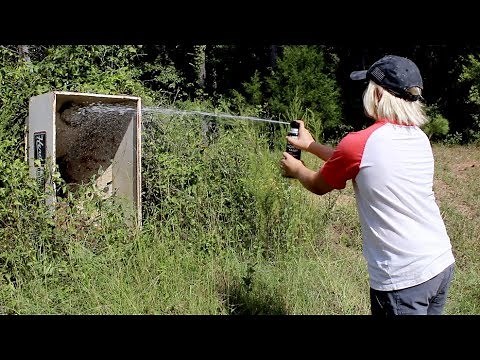 Attacking a GIANT WASP NEST!!