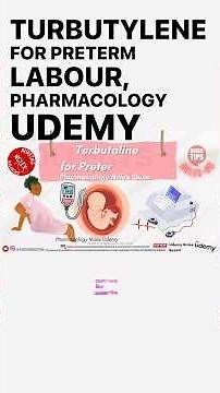 Terbutaline for Preterm Labor, Pharmacology Udemy Nclex Question & Quick Tips #nclex