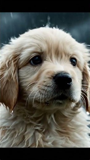 Cute, Emotional Mama Dog 🐾❤️ Rescues Wet Puppy in Big Rain!