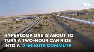 50K views · 267 reactions | Hyperloop One is about to revolutionize your commute. A two-hour car ride is gonna turn into a 12-minute trip, which is not even enough to finish the podcast you were listening to. | The Future Is Now | Facebook