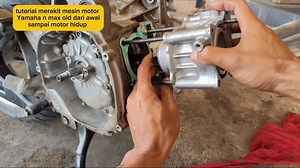 496K views · 6.4K reactions | Tutorial merakit mesin motor Yamaha n max old dari awal sampai mesin hidup, cocok untuk pemula yang ingin belajar | Mekanik Motor | Facebook
