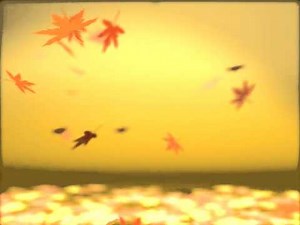 FALLING LEAVES background loop