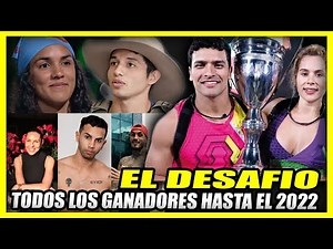 TODOS LOS GANADORES DE EL DESAFIO COLOMBIA | 18 temporadas del desafío