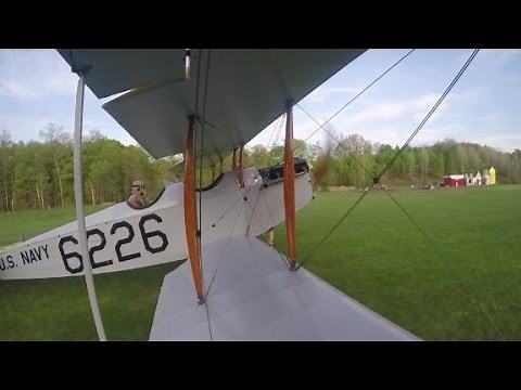 100-year-old plane takes flight