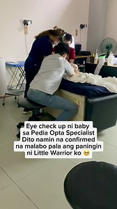 11K views · 179 reactions | Eye sight check up ni Little Warrior ko 梁 | Kaye Dee | Facebook