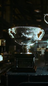 It’s a hard trophy to win – and an even harder one to spin 🏆 ✍️ Meet Brad Sullivan, the steady hand behind over a decade of trophy spins at the Australian Open. #AlmostOpen SafetyCulture ABC Bullion | Australian Open