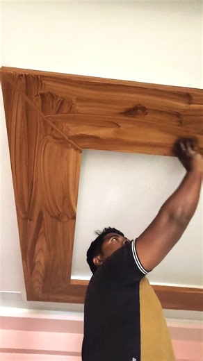 wooden Figure Texture Design how to create woodgrain #texture #wooden #woodgrain #shorts