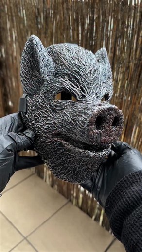 Brand New Mask. First Reveal. #mask #pigmask #pig | Dmitriy Bragin-Art Creative