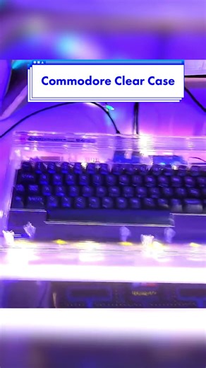Can we 3D print a crystal clear case for the Commodore 64 breadbin using PCBWay’s resin 3D printing service #retro #80s #commodore #retrogaming #clearcraze #commodore64 #3dprinting #3dprinter #3dprint