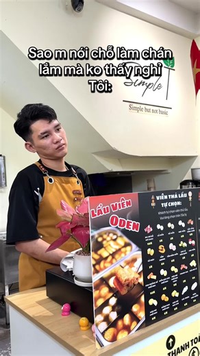 Đâu phải muốn nghỉ là nghỉ😥 #LaulyOden #LauVienOden #SimpleT #Lauly