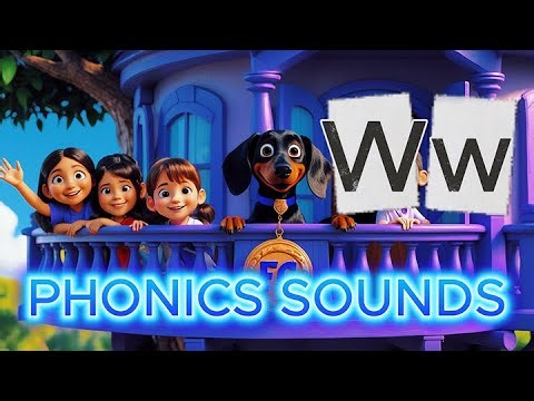 Letter W Song for Kids – Win, Wet, Wig & Wit – Learn ABC Alphabet with Fun Music