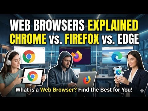 What is a Web Browser Chrome vs Firefox vs Edge Explained
