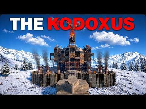 THE KODOXUS - 2026 META Rust 2-6 Man Base Design - Bunker - Mini China Wall