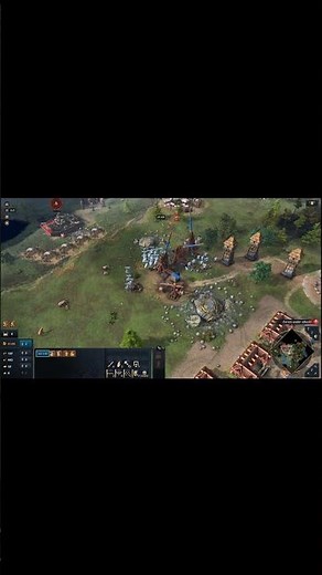 Age of Empires 4 - 1v1 Knights templar vs Mongols Fast Win | Multiplayer Gameplay