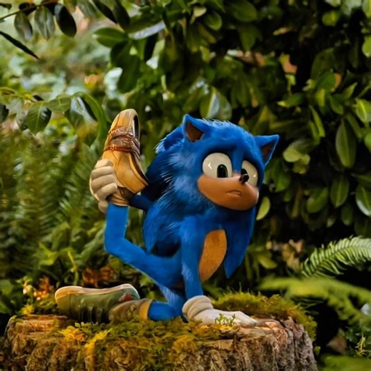 Sonic Funny copy by yoga lady 😂✌️ #shorts #edit