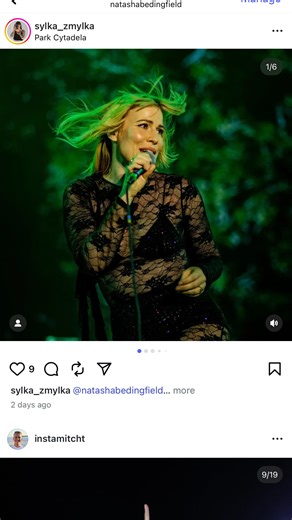 Pocketful of sunshine - I’m still coming down from Europe festivals for the last two months and another 2 weeks of shows in the East coast of US. The love was overwhelming everywhere we went. If you were at a show thank you thank you. You have touched me deeply. Also My band was pure joy to sing with and my team and family was truly incredible: It’s not lost on me how unique this all is. Touring takes a lot out of a person but you all gave so much back to us each night. | Natasha Bedingfield