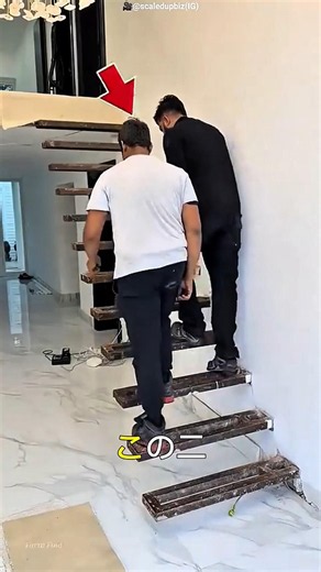 完璧な階段を作る職人技！😲