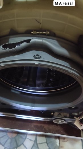 73K views · 542 reactions | Front load washing machine gasket rat cutting 樂樂樂 | M A Faisal | Facebook