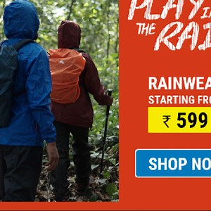 The solution in case of rain. Light and compact, the waterproof jacket can be stored in your pocket. As well as offering protection against the rain, the hiking jacket is breathable, comfortable and stylish. Want to see more - https://bit.ly/3tabDcj | Decathlon Sports India | Facebook