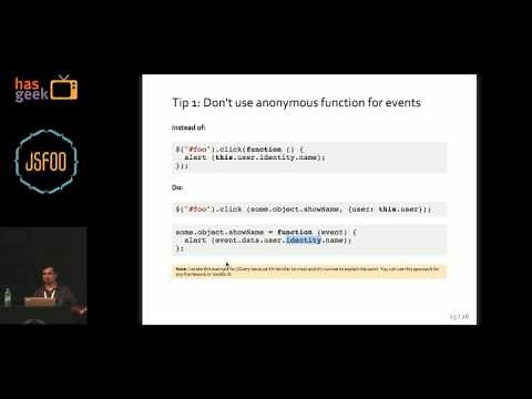 Anirudh Sanjeev - Understand, find, prevent and fix memory leaks in JavaScript