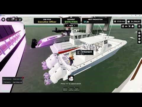 CRAZY BOAT MEET AT OIL RIG (west coast fl roblox)