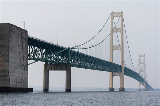 One confirmed dead at Mackinac Bridge