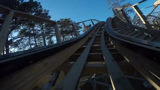 151K views · 359 reactions | Take a ride on InvadR wooden roller coaster at Busch Gardens Williamsburg! Do you have a favorite wooden roller coaster? | Theme Park Review | Facebook