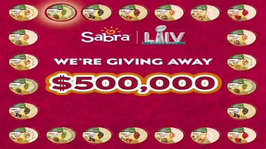 Sabra Super Bowl 2020 Teaser, 'Dip, Watch, Win: Ridipulous Supply of Hummus'