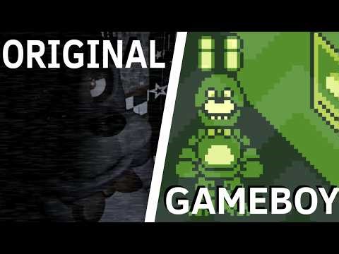 recriei FNAF para GAMEBOY em 48 horas