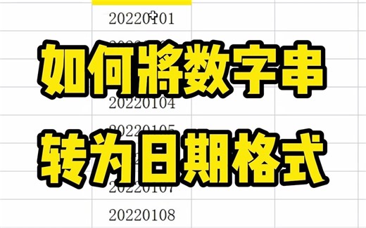 如何将数字串转换为日期格式