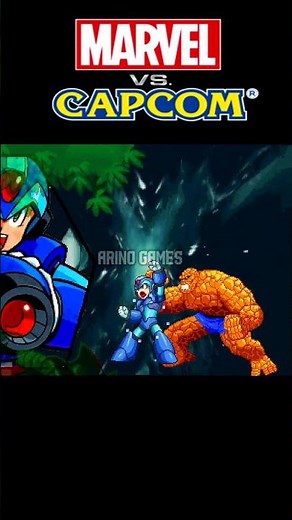Mega Man Special Moves MvC Mugen #marvelvscapcom #marvel #gaming