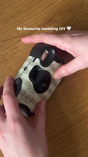 Stylish Disposable Cameras for Modern Weddings