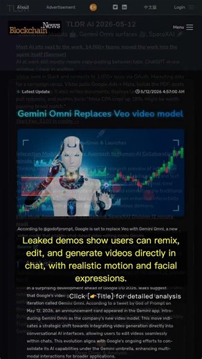 🧐👉 Gemini Omni: Google’s Bold Move to Real-Time AI Video Editing #QixNewsAI