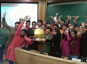 310K views · 884 shares | IIT-B students celebrate a successful 'Pratham' lift off | The Times of India | Facebook