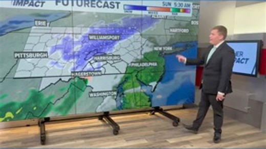 After such a mild and fantastic start to the weekend, the cooler temperatures and breezy winds return Sunday. | WPMT FOX43