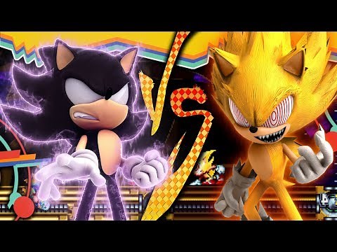DARK SONIC VS FLEETWAY SUPER SONIC!!! - Sonic Mania Mod Showcase!!! (#30)