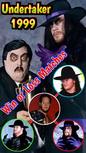wwe undertaker matches win or lose in 1989 to 1999 #comedyeffect #shortsfeed #usashorts #wwe #viral