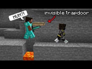 I weaponized TRAPDOORS in Minecraft