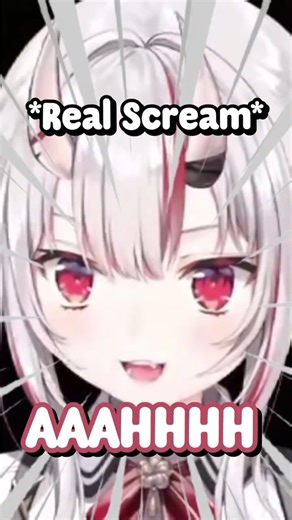 Ayame’s LOUDEST scream... #hololive #nakiriayame #vtuberclips