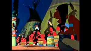 WHAT MAKES THE RED MAN RED Lyrics - PETER PAN | eLyrics.net