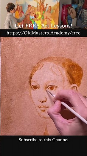 Egg Tempera underpainting tips for beginners. Natalie Richy artist