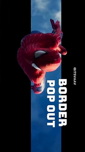 BORDER POP OUT EFFECT | How to make object Pop out in 3D | Easy effects on Capcut mobile #capcut