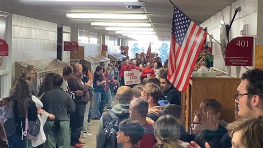 Get Up Bobcat Nation for the Hemingford Hallway Rally!! Cross Country Team - The Boys and Girls teams both earned spots competing in Kearney at the State Cross Country meet! Football Team - The Football Team earned a home game in the 1st Round of State Playoffs! #GUBN | Hemingford Public Schools