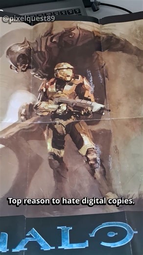 A poster inside a Halo 3 ODST?! What??