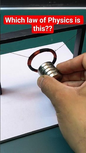 Best science project Magnet and coil experiment #technology #projects #experiment #magnet