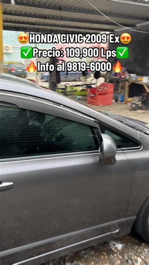 🔥HONDA CIVIC 2009 EX🔥 ✅Precio: 109,000 Lps✅ 🔥Información al ￼⁨9819-6000⁩ (FREDIS CASTILLO)🔥 🚩Año 2009 🚩Motor 1.8 🚩Automático 🚩Aire acondicionado 🚩Interior nítido 🚩Sunroof 🚩Rines de lujo 🚩Alógenas 🚩Botaguas 🚩Alerón Detalles mínimos en estética. PUEDES ADQUIRIR TU VEHÍCULO CON NOSOTROS 💯🚘 ⭐ ⭐ 🏁 𝘾 𝙄 𝙑 𝙄 𝘾 𝙔 𝙈 𝘼 𝙎 🏁⭐ ⭐ 🔰 LAS MEJORES GANGAS DE HONDURAS 🔰 🚨 AGENTES DE VENTAS 🚨 Fredis Castillo https://wa.me/50498196000 Ariel Padilla: https://wa.me/50487316143 Ricardo Meji