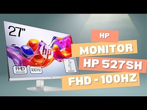 🖥️ HP 27” FHD 100Hz IPS Review | ¿El MEJOR Monitor Económico? 🔍 | sRGB + Ajuste de Altura + HDMI/VGA