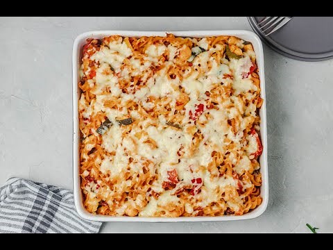 Vegetable Pasta Bake (Vegetarian Pasta Recipe)