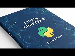 Python Chapter 8 Explain In Bengali 3rd Sem MAKAUT